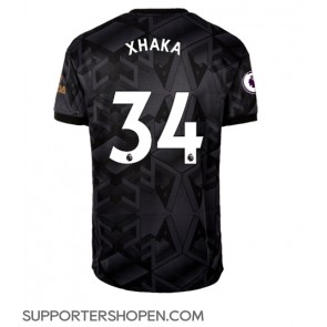 Arsenal Granit Xhaka #34 Borta Matchtröja 2022-23 Kortärmad
